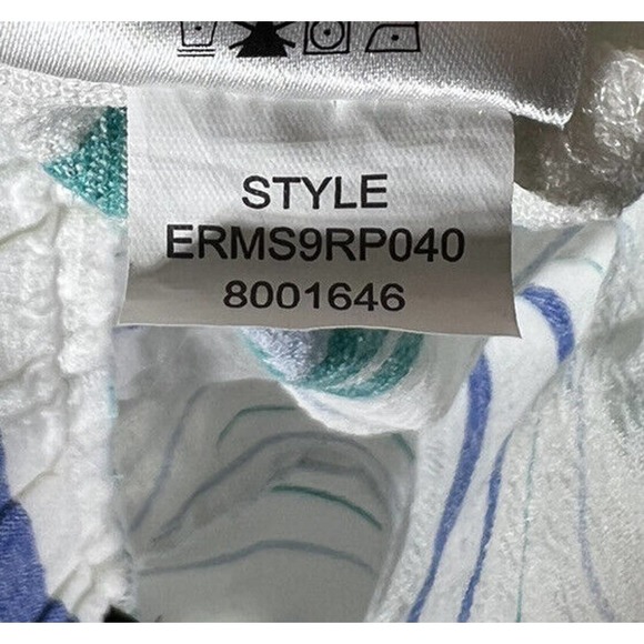 Ellen Tracy Linen Rayon Striped Pull On Pants Womens Size XL Pockets - Picture 6 of 16